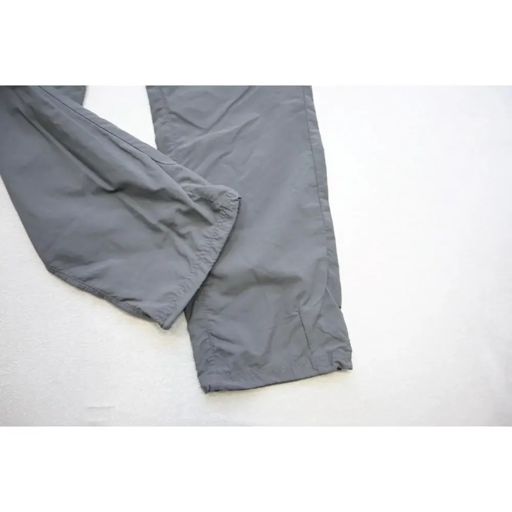 Mountain Hardwear Convertible Cargo Pants Hiking Trekking Gray Womens Sz 12 x 32